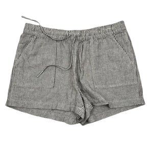 J. CREW FACTORY - XS - STRIPED LINEN SHORT